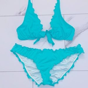 Victoria’s Secret The Ruffle Cheeky Swim Bottom